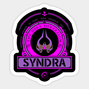 SYNDRA - LIMITED EDITION Sticker